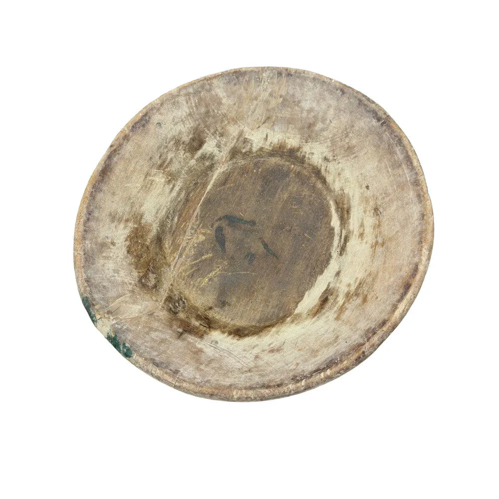 Vintage Wooden Parat Bowl - Berbere Imports