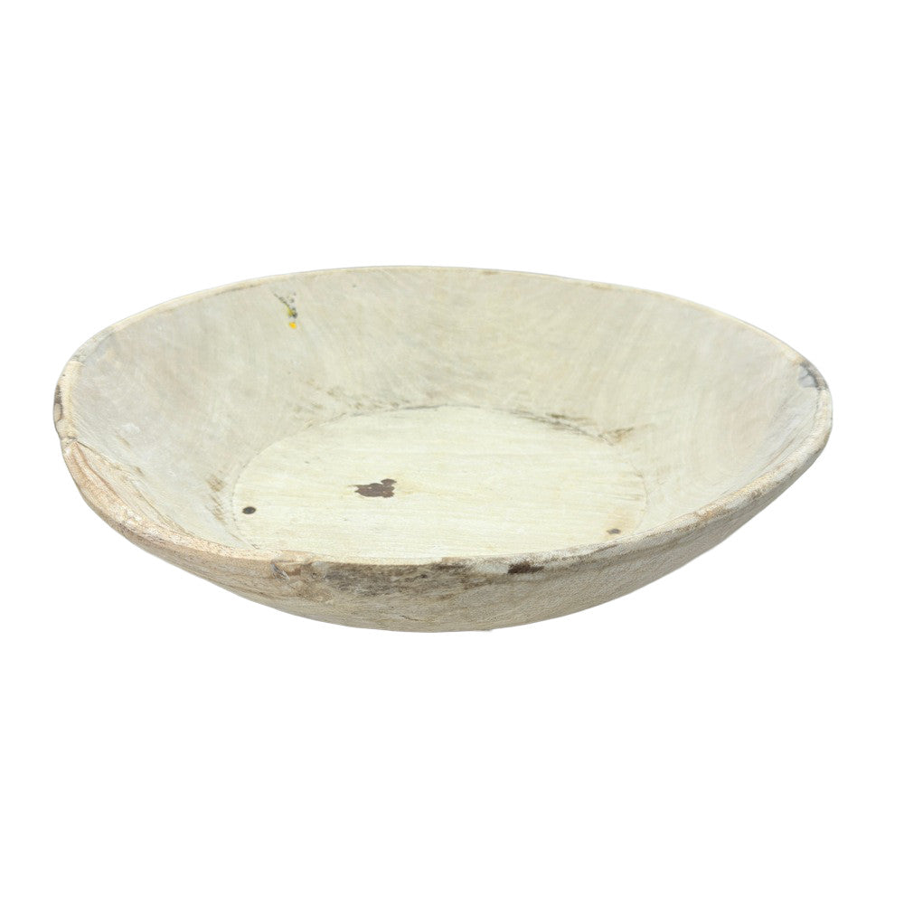 Vintage Wooden Parat Bowl - Berbere Imports