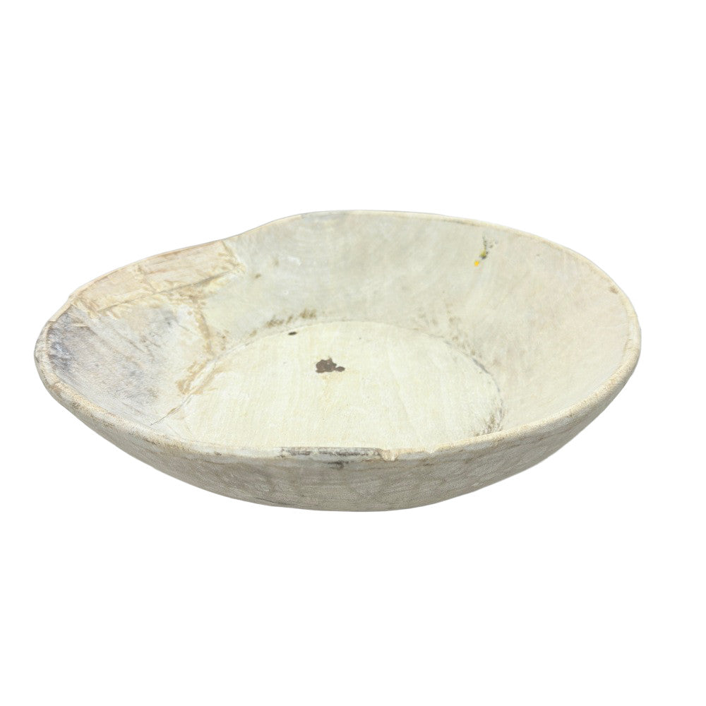 Vintage Wooden Parat Bowl - Berbere Imports