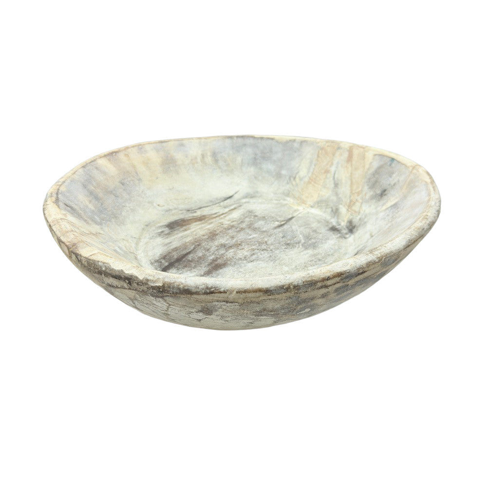 Vintage Wooden Parat Bowl - Berbere Imports