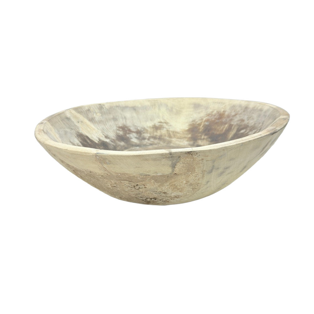 Vintage Wooden Parat Bowl - Berbere Imports