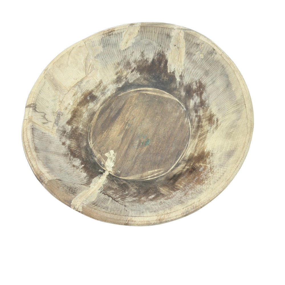 Vintage Wooden Parat Bowl - Berbere Imports