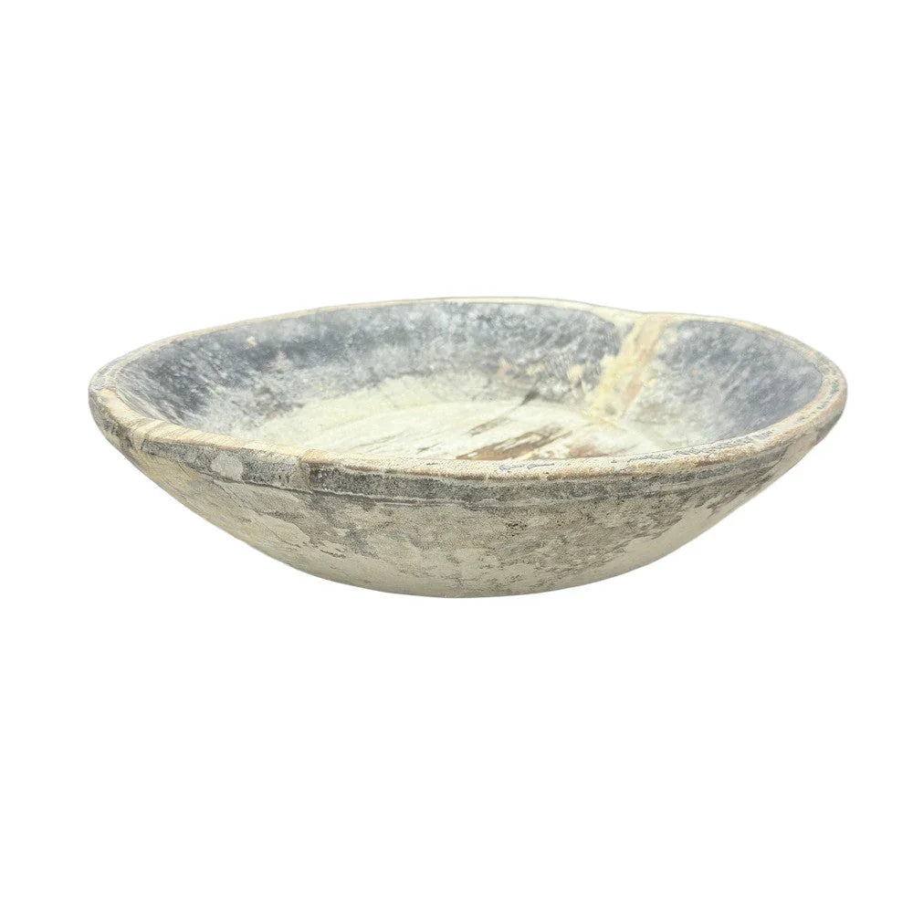 Vintage Wooden Parat Bowl - Berbere Imports