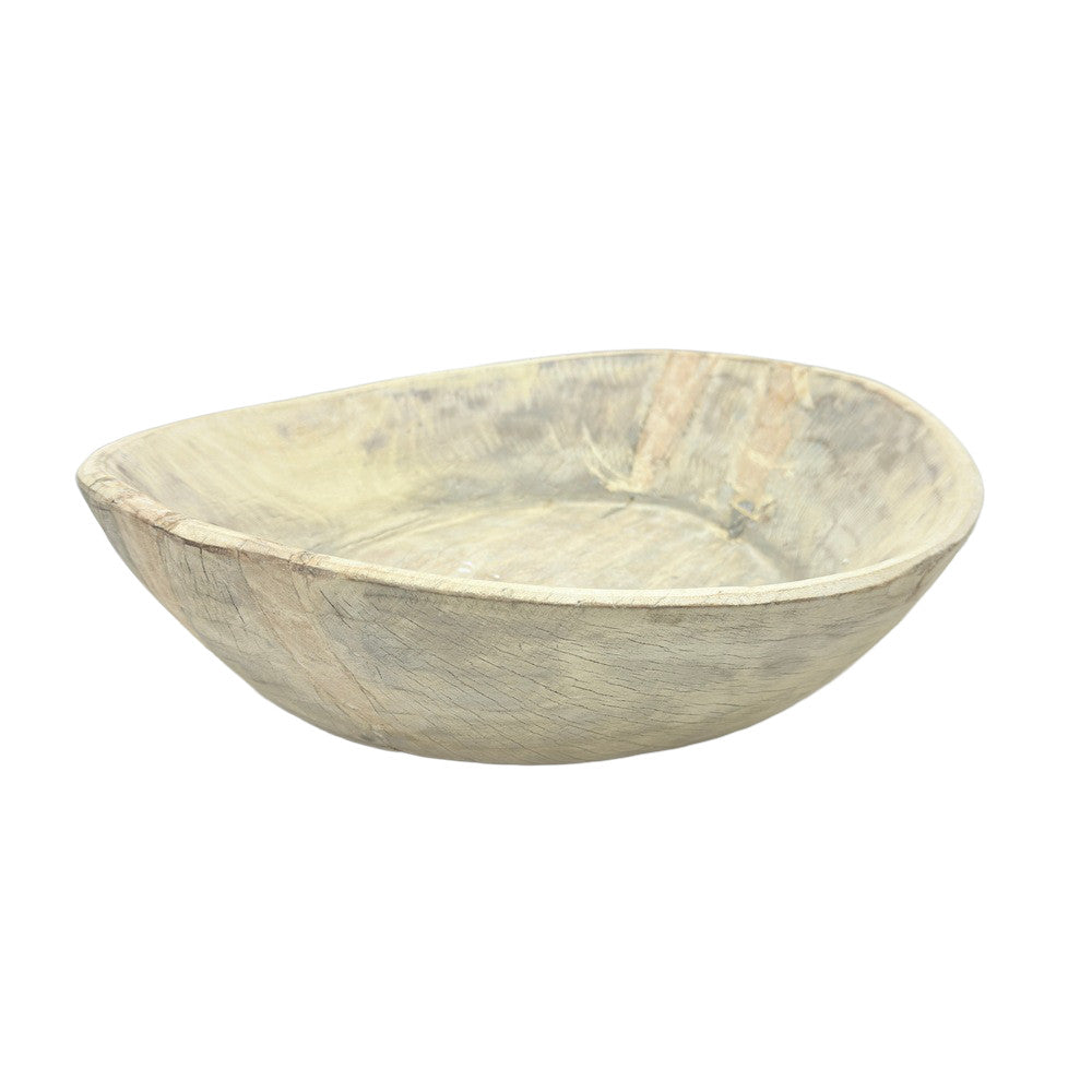 Vintage Wooden Parat Bowl - Berbere Imports
