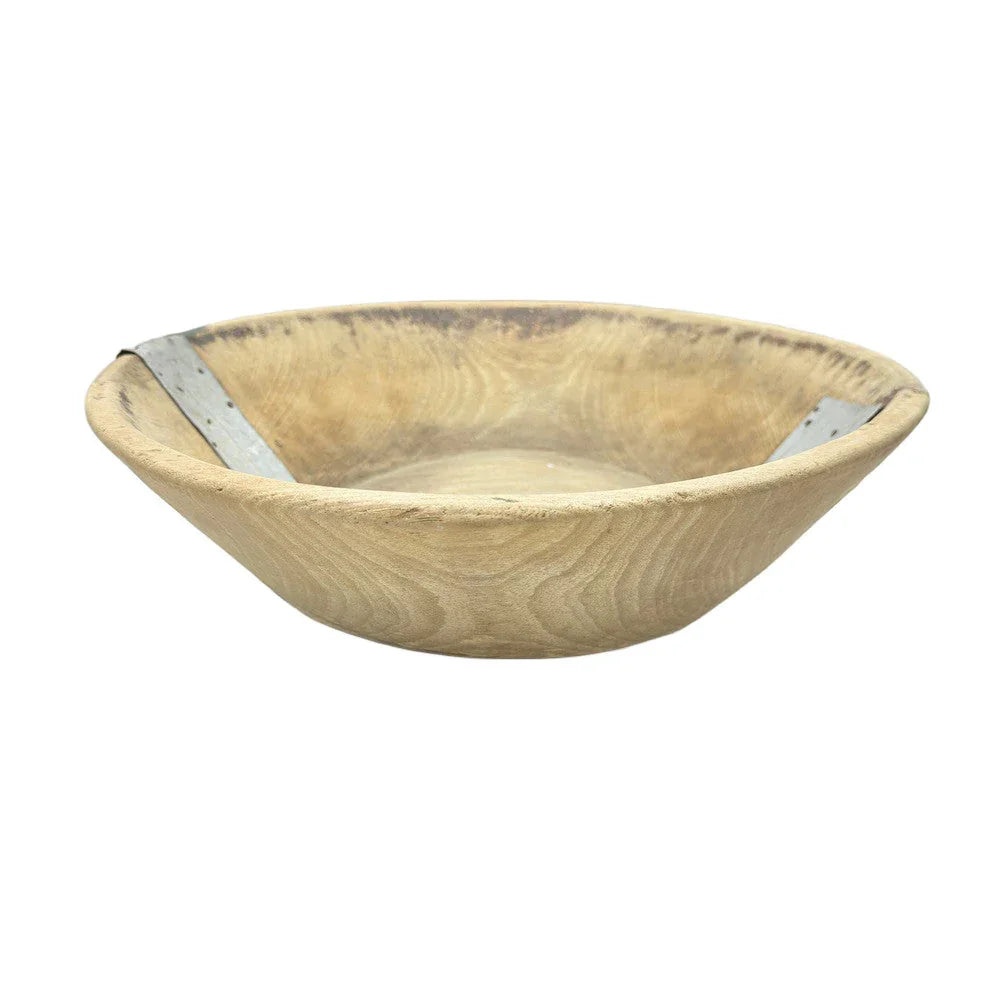 Vintage Wooden Parat Bowl - Berbere Imports