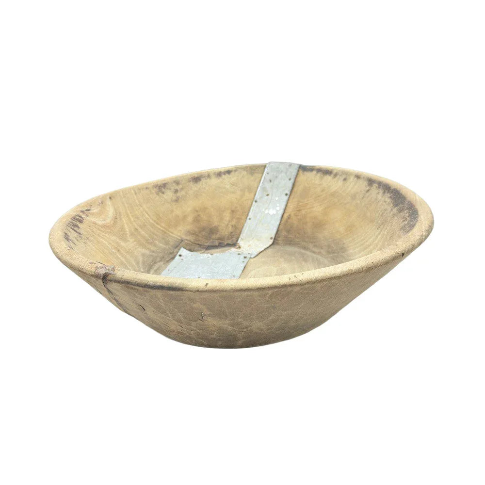 Vintage Wooden Parat Bowl - Berbere Imports