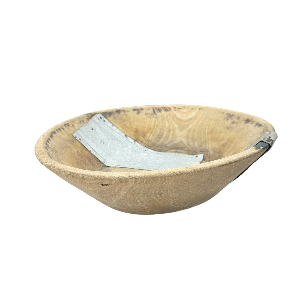 Vintage Wooden Parat Bowl - Berbere Imports