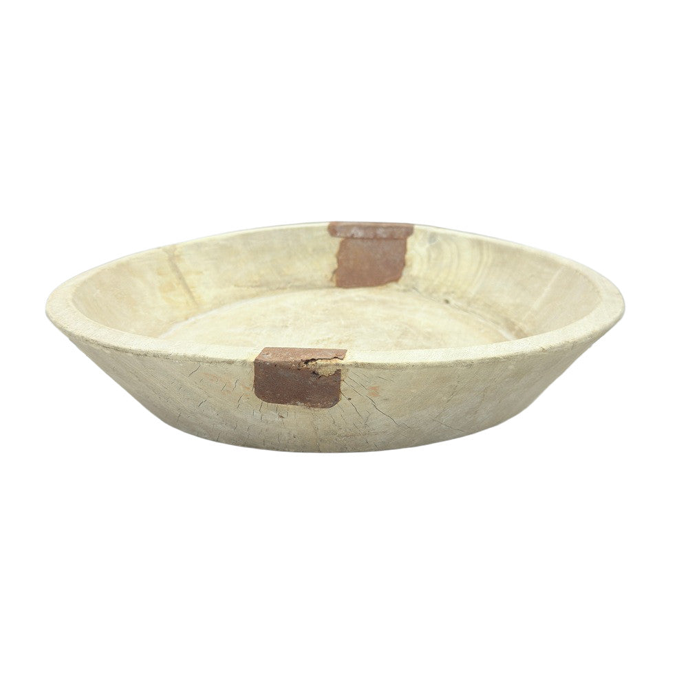 Vintage Wooden Parat Bowl - Berbere Imports