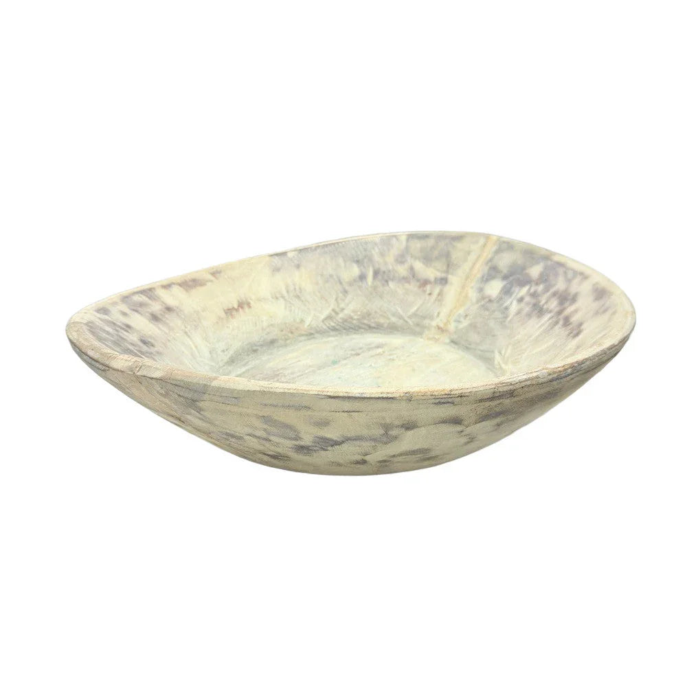 Vintage Wooden Parat Bowl - Berbere Imports