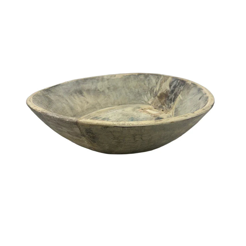 Vintage Wooden Parat Bowl - Berbere Imports
