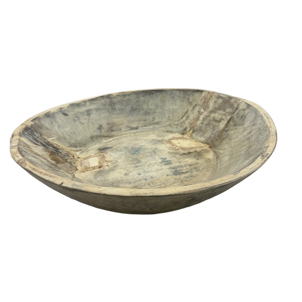 Vintage Wooden Parat Bowl - Berbere Imports