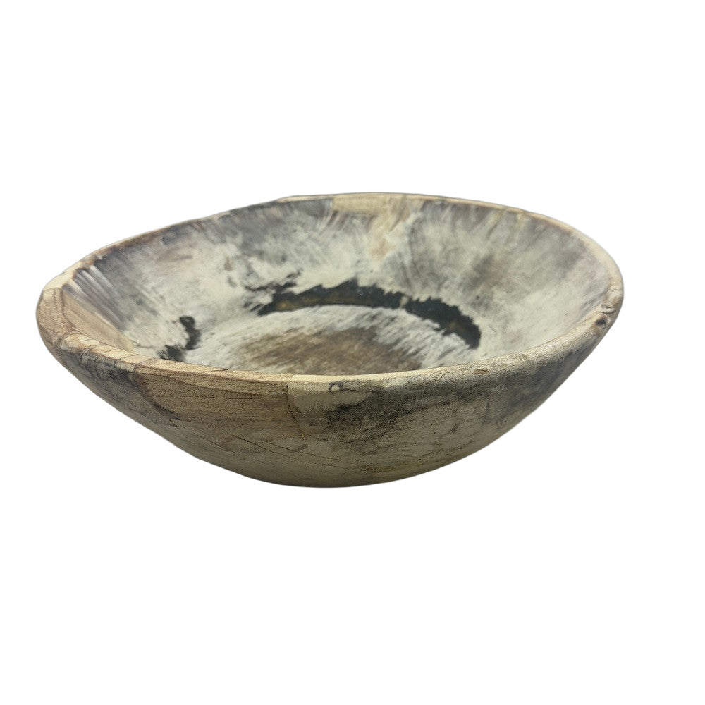 Vintage Wooden Parat Bowl - Berbere Imports