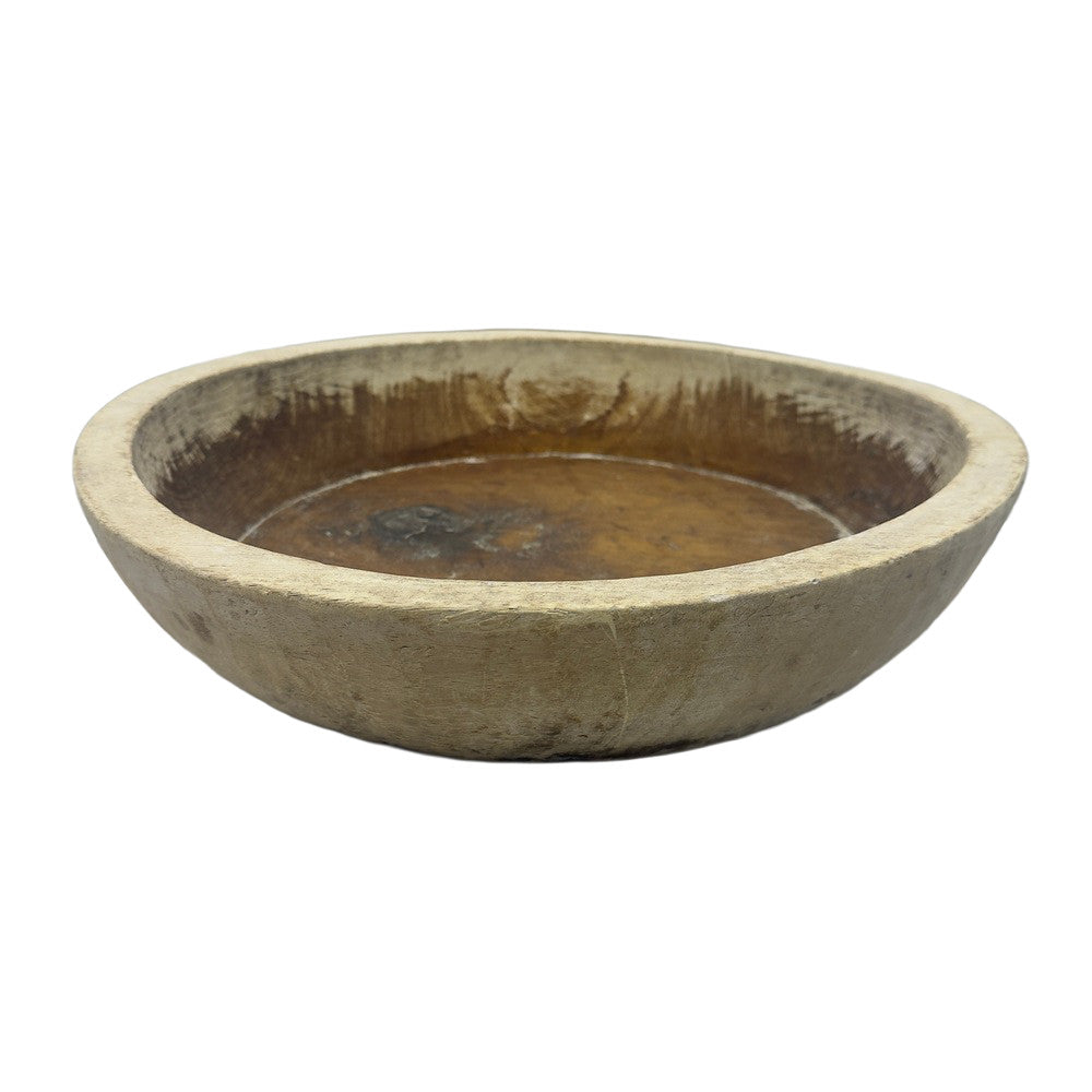 Vintage Wooden Parat Bowl - Berbere Imports