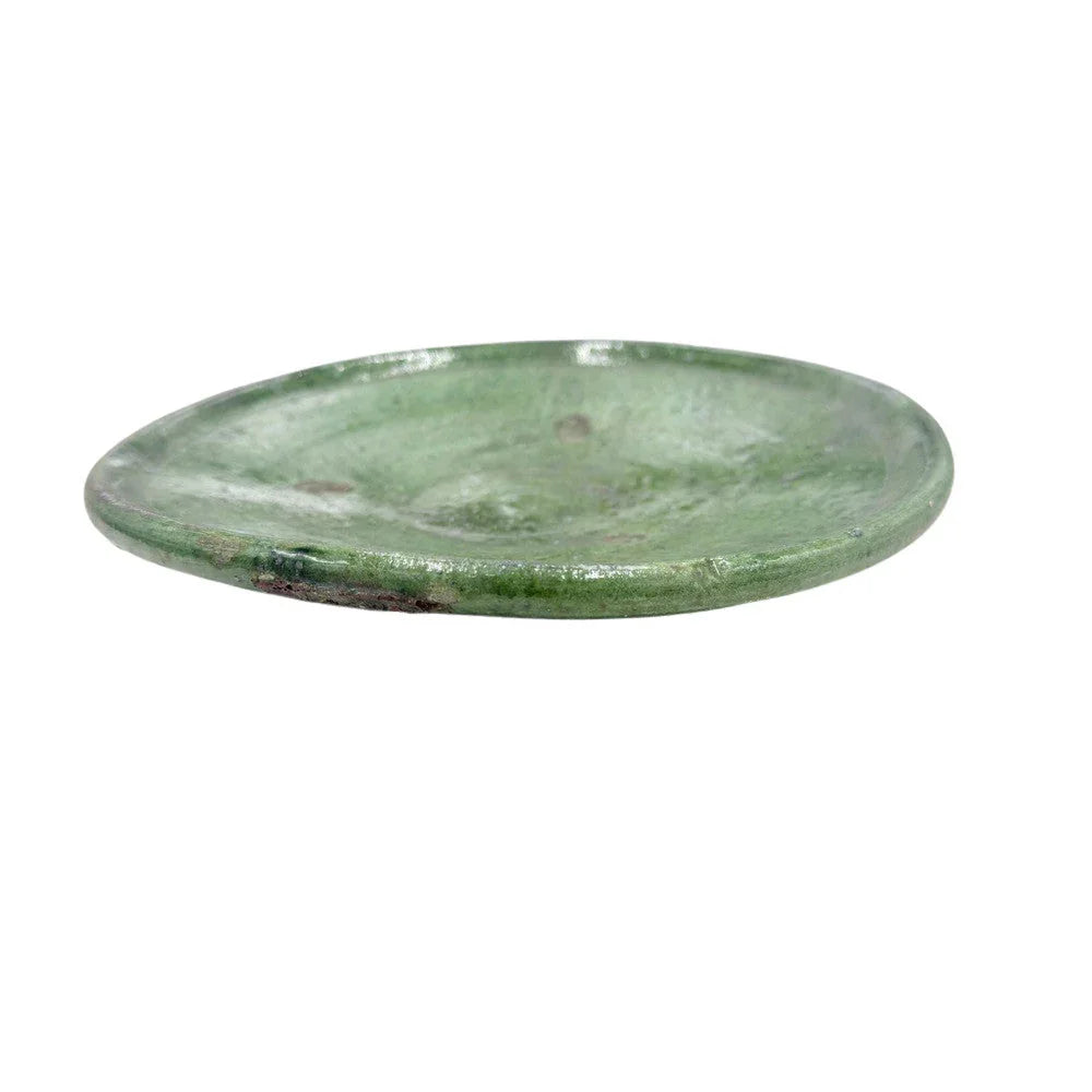 Moroccan Ceramic Tamegroute Plate - Berbere Imports