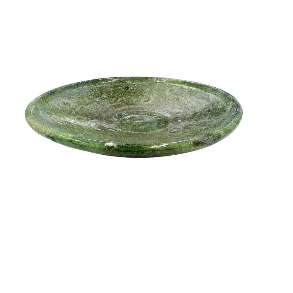 Moroccan Ceramic Tamegroute Plate - Berbere Imports