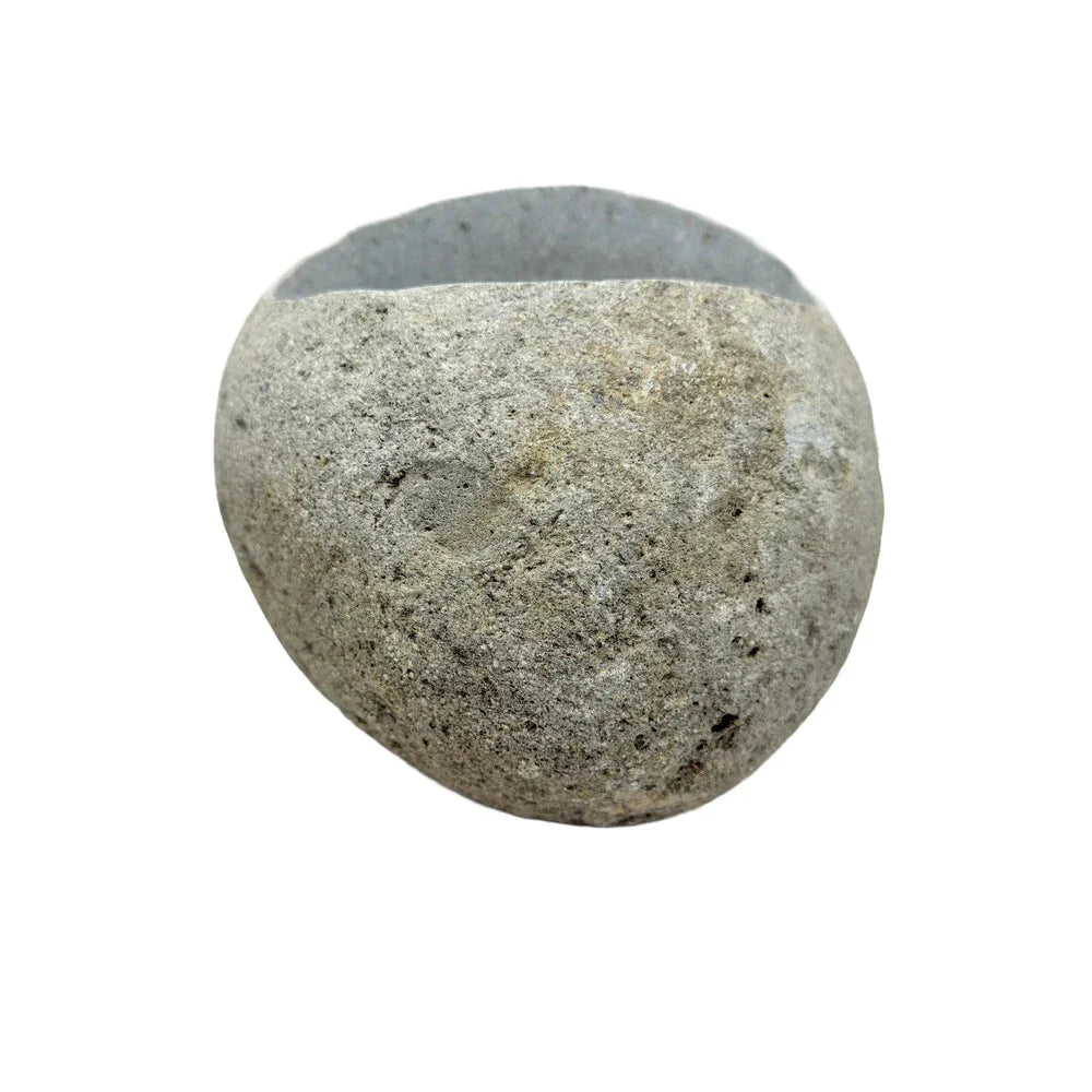 Indonesian River Rock Buval Bowl - Berbere Imports