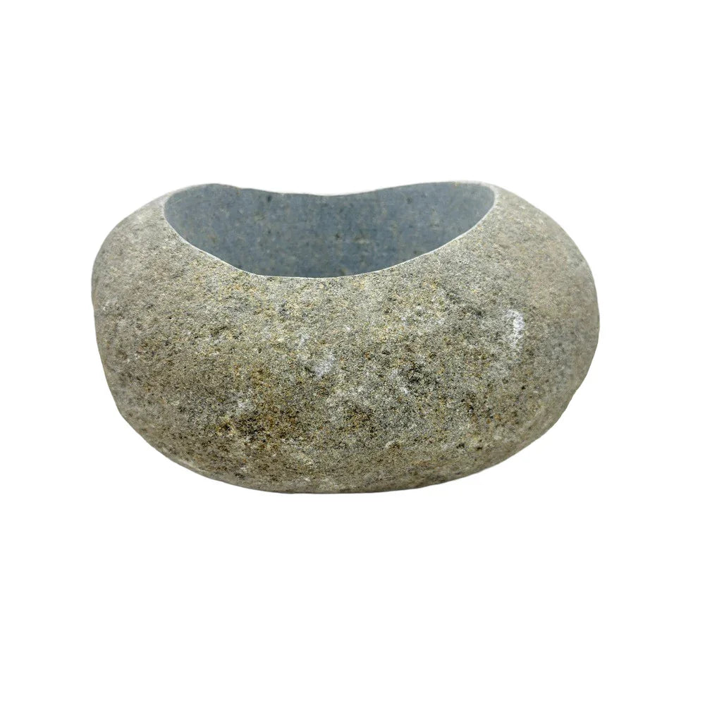 Indonesian River Rock Buval Bowl - Berbere Imports