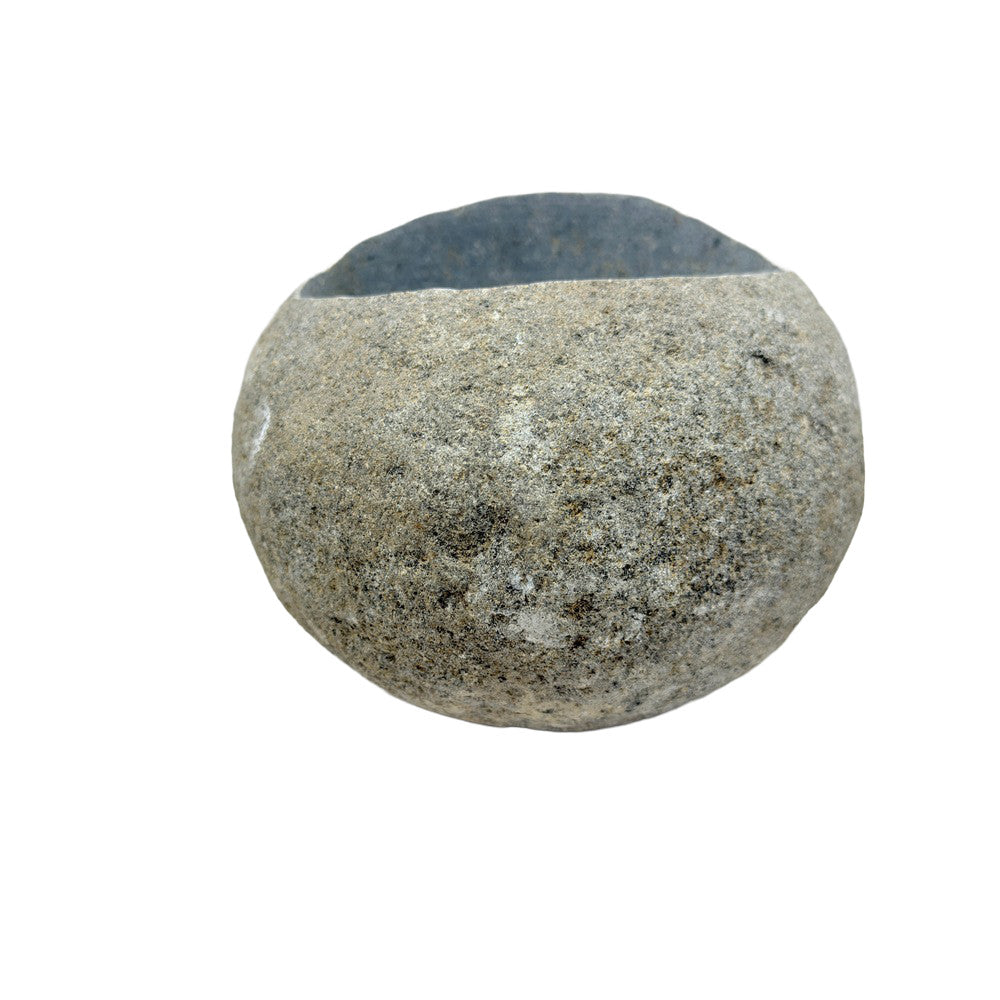 Indonesian River Rock Buval Bowl - Berbere Imports