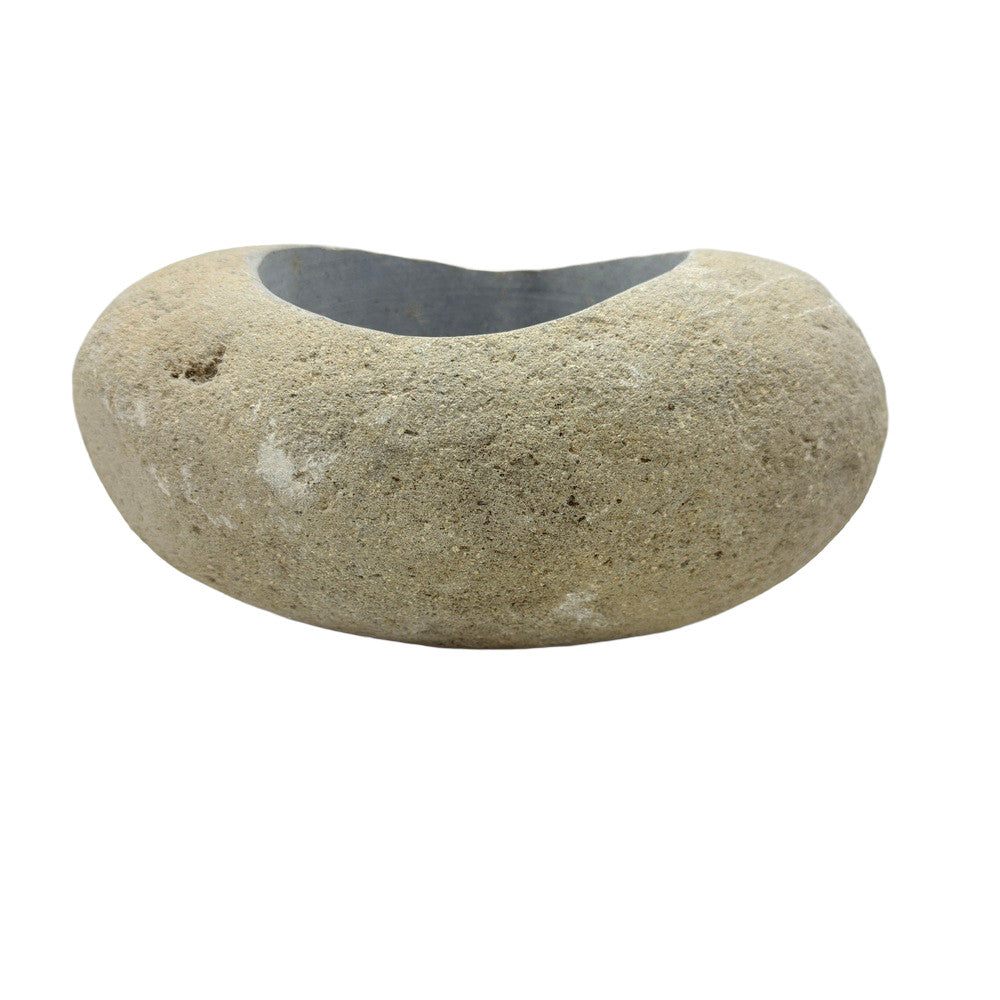 Indonesian River Rock Buval Bowl - Berbere Imports