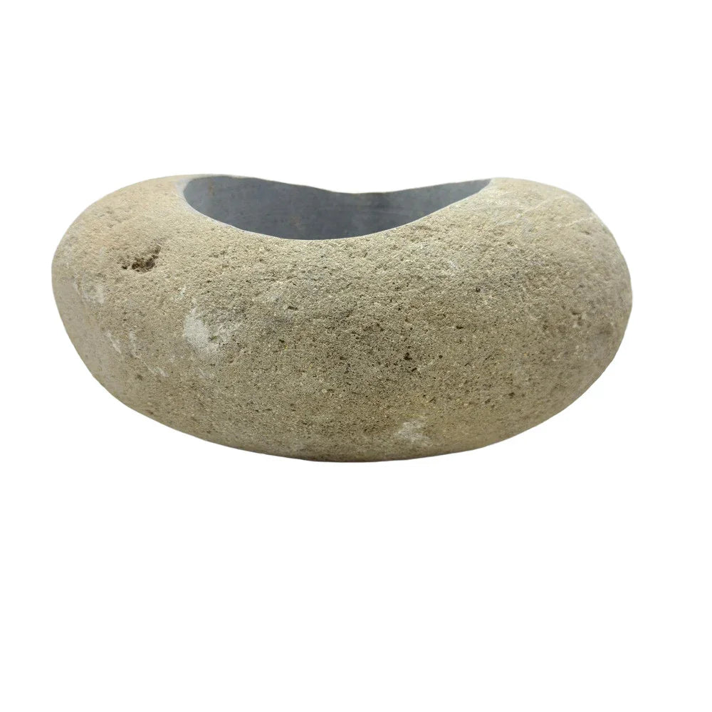 Indonesian River Rock Buval Bowl - Berbere Imports