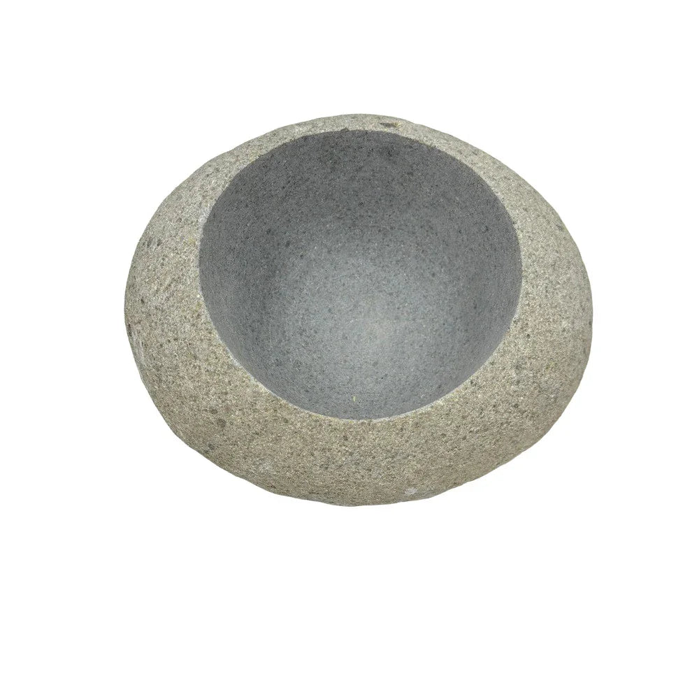 Indonesian River Rock Buval Bowl - Berbere Imports
