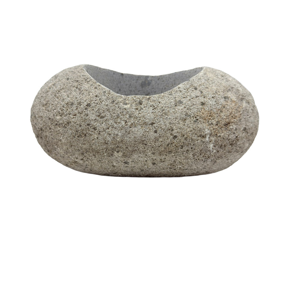 Indonesian River Rock Buval Bowl - Berbere Imports