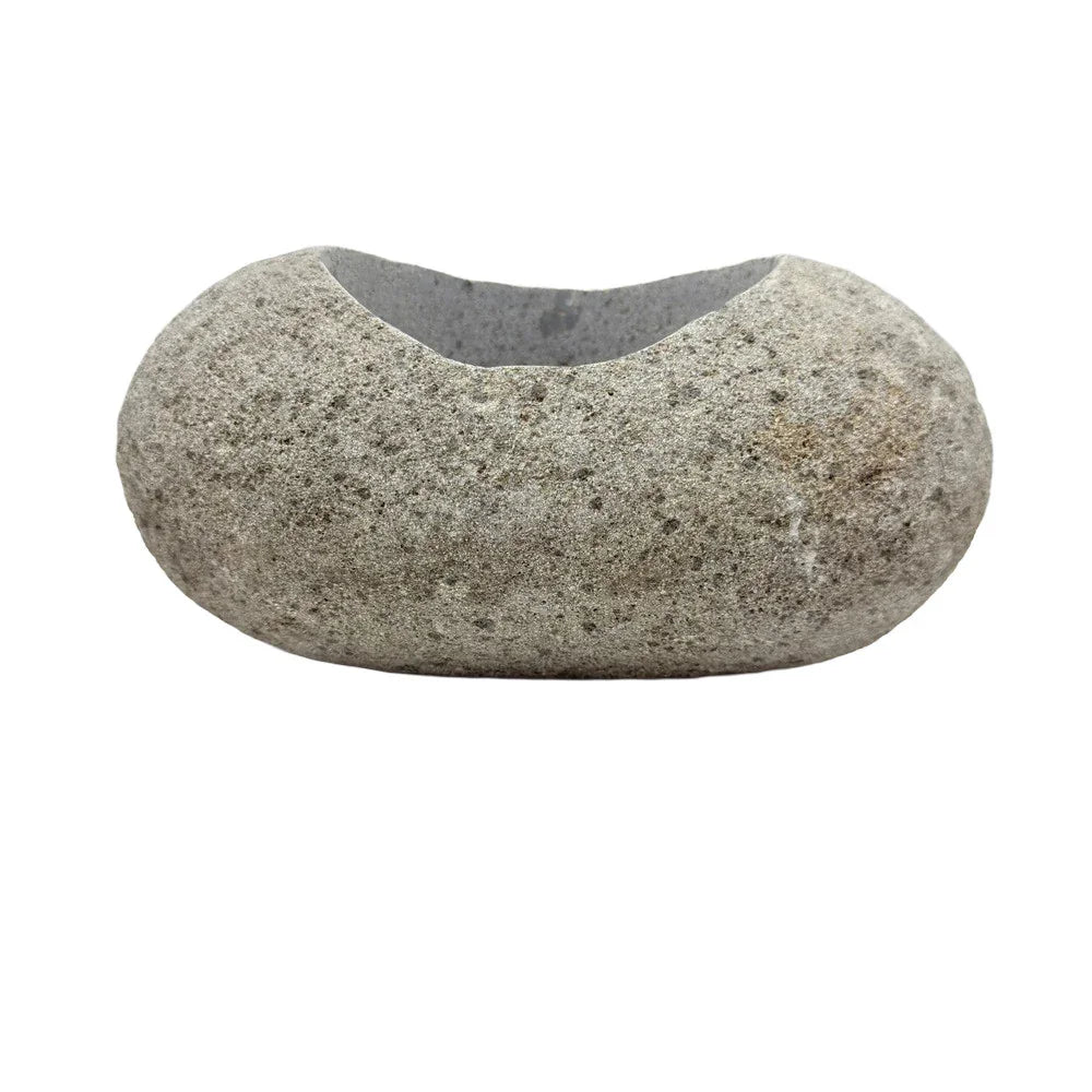 Indonesian River Rock Buval Bowl - Berbere Imports