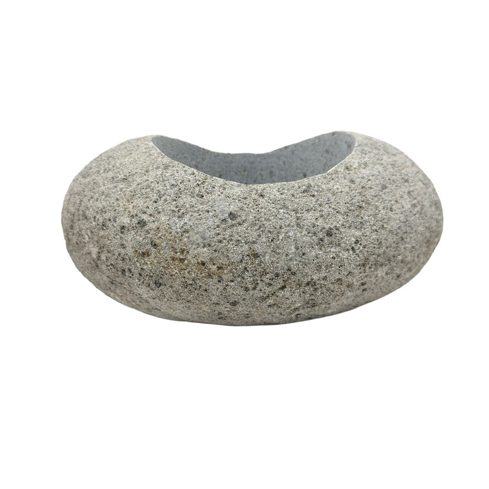Indonesian River Rock Buval Bowl - Berbere Imports