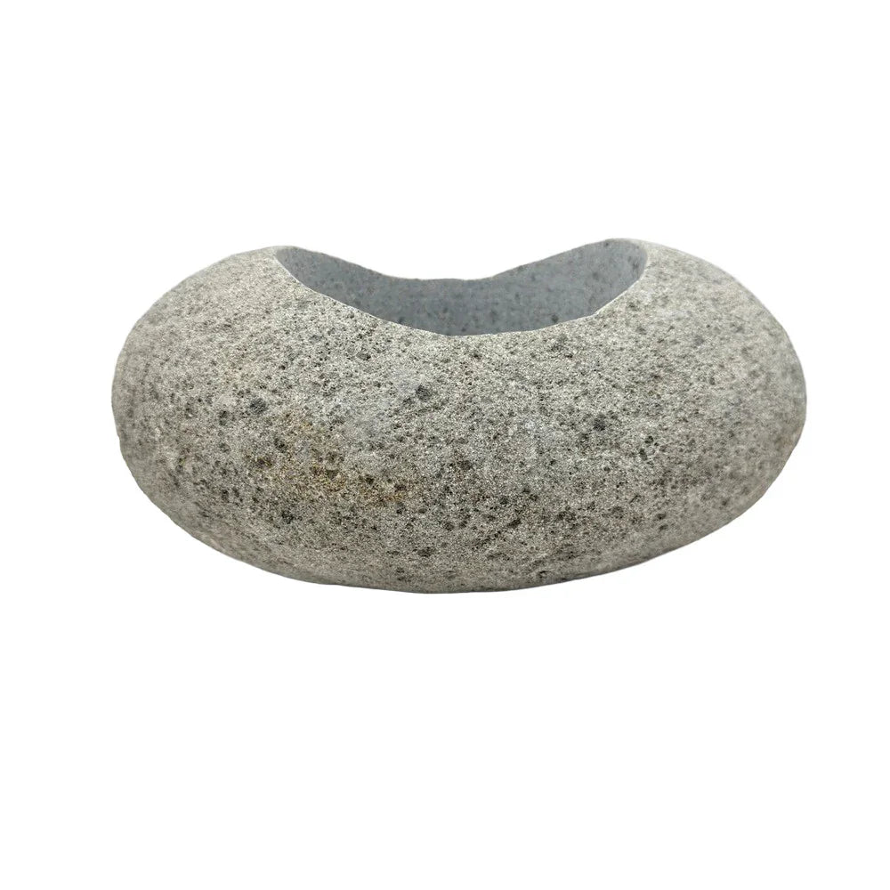 Indonesian River Rock Buval Bowl - Berbere Imports