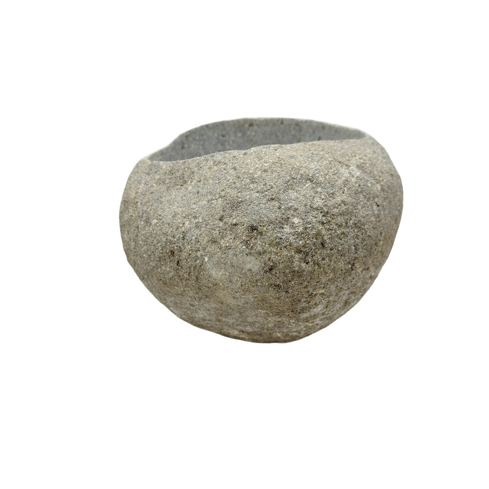 Indonesian River Rock Buval Bowl - Berbere Imports