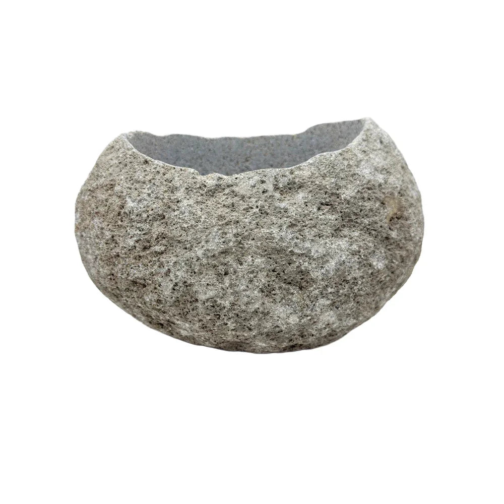 Indonesian River Rock Buval Bowl - Berbere Imports