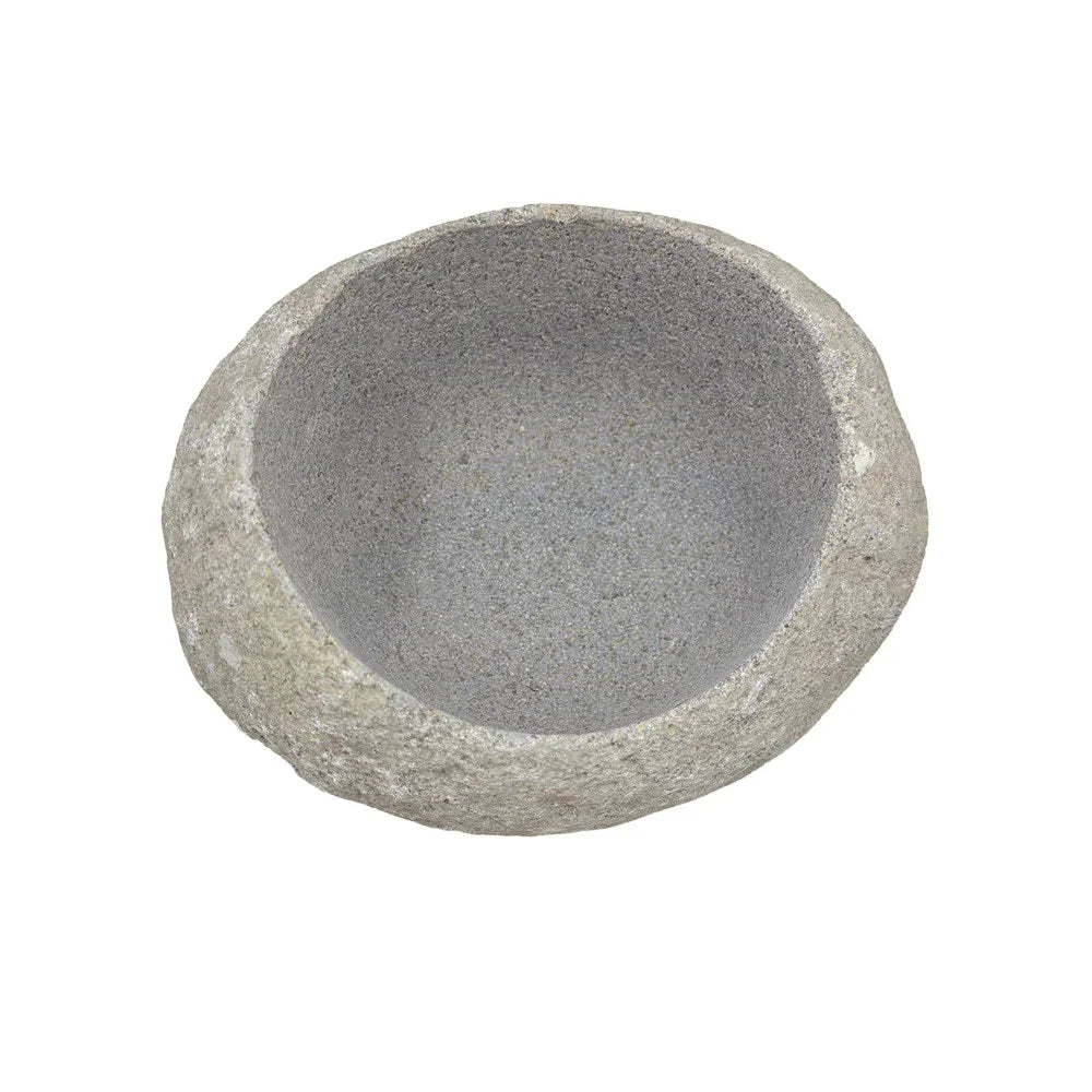 Indonesian River Rock Buval Bowl - Berbere Imports