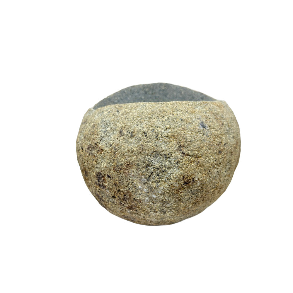 Indonesian River Rock Buval Bowl - Berbere Imports