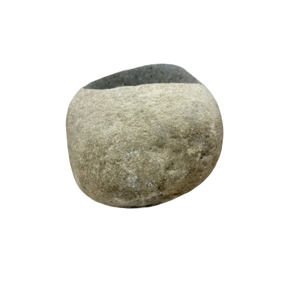 Indonesian River Rock Buval Bowl - Berbere Imports