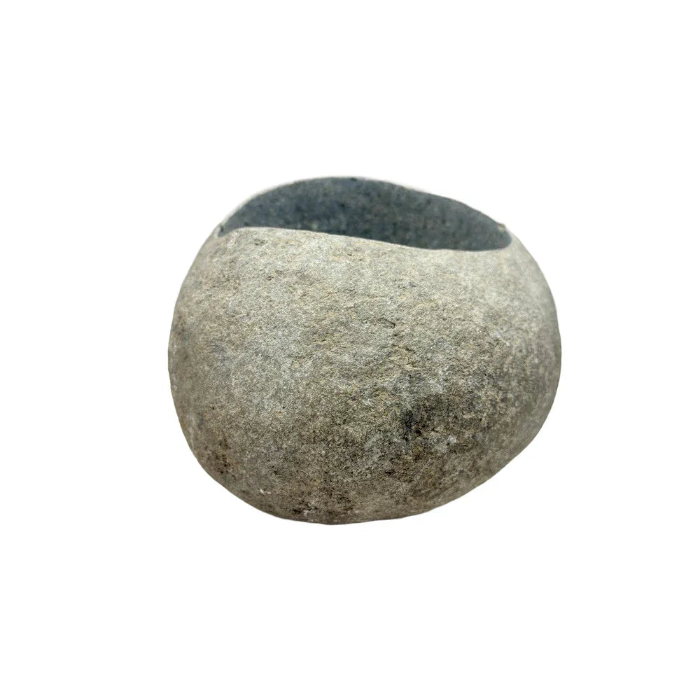 Indonesian River Rock Buval Bowl - Berbere Imports