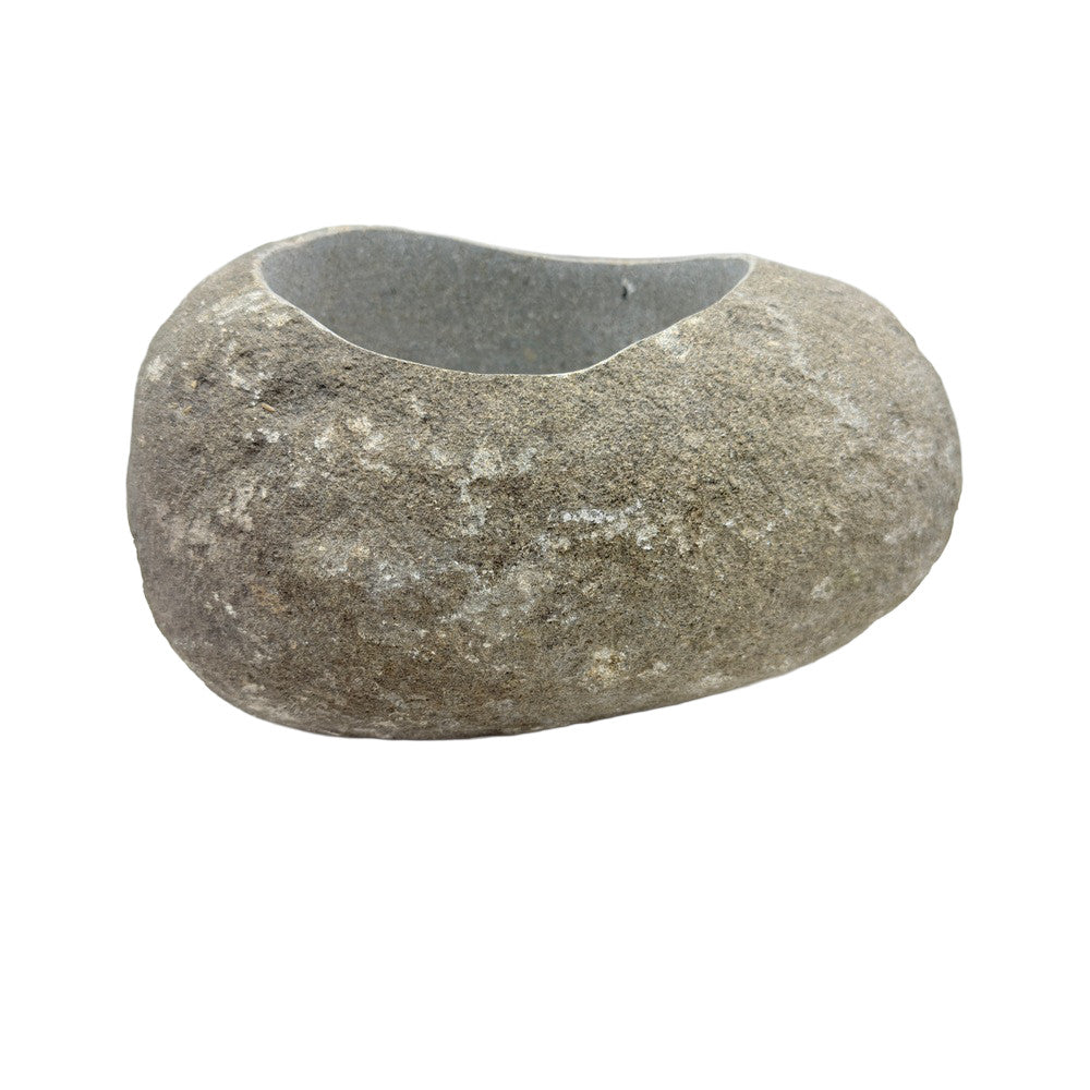 Indonesian River Rock Buval Bowl - Berbere Imports