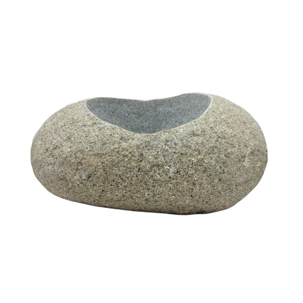 Indonesian River Rock Buval Bowl - Berbere Imports
