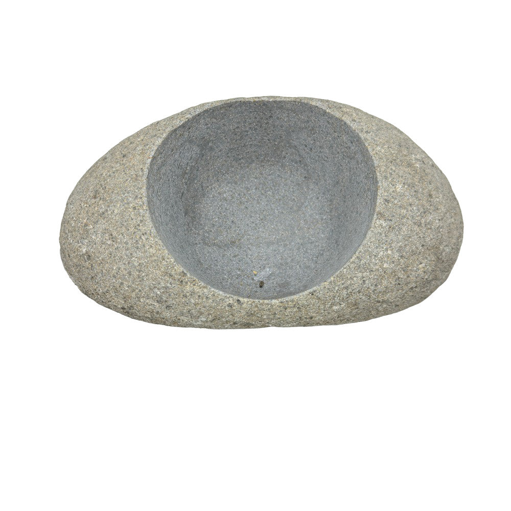 Indonesian River Rock Buval Bowl - Berbere Imports