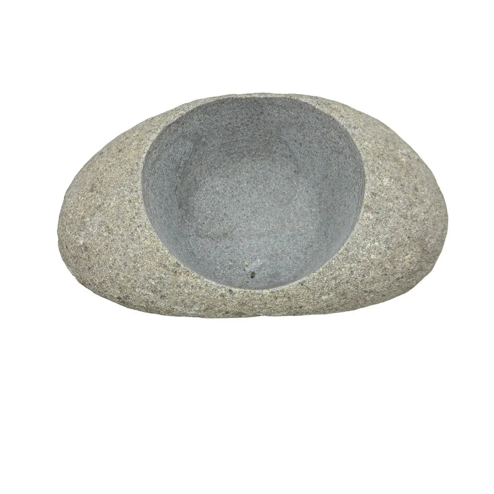 Indonesian River Rock Buval Bowl - Berbere Imports