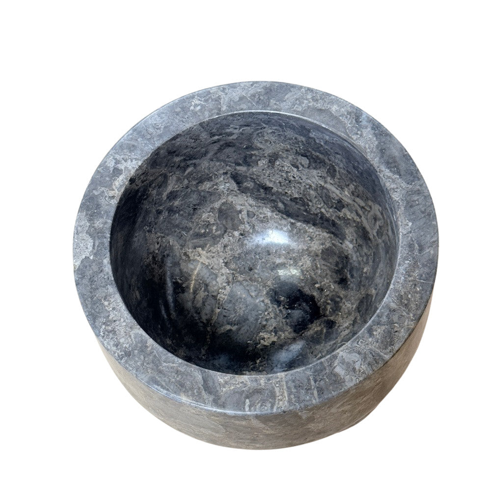 Gray Marble Mortar And Pestle - Berbere Imports