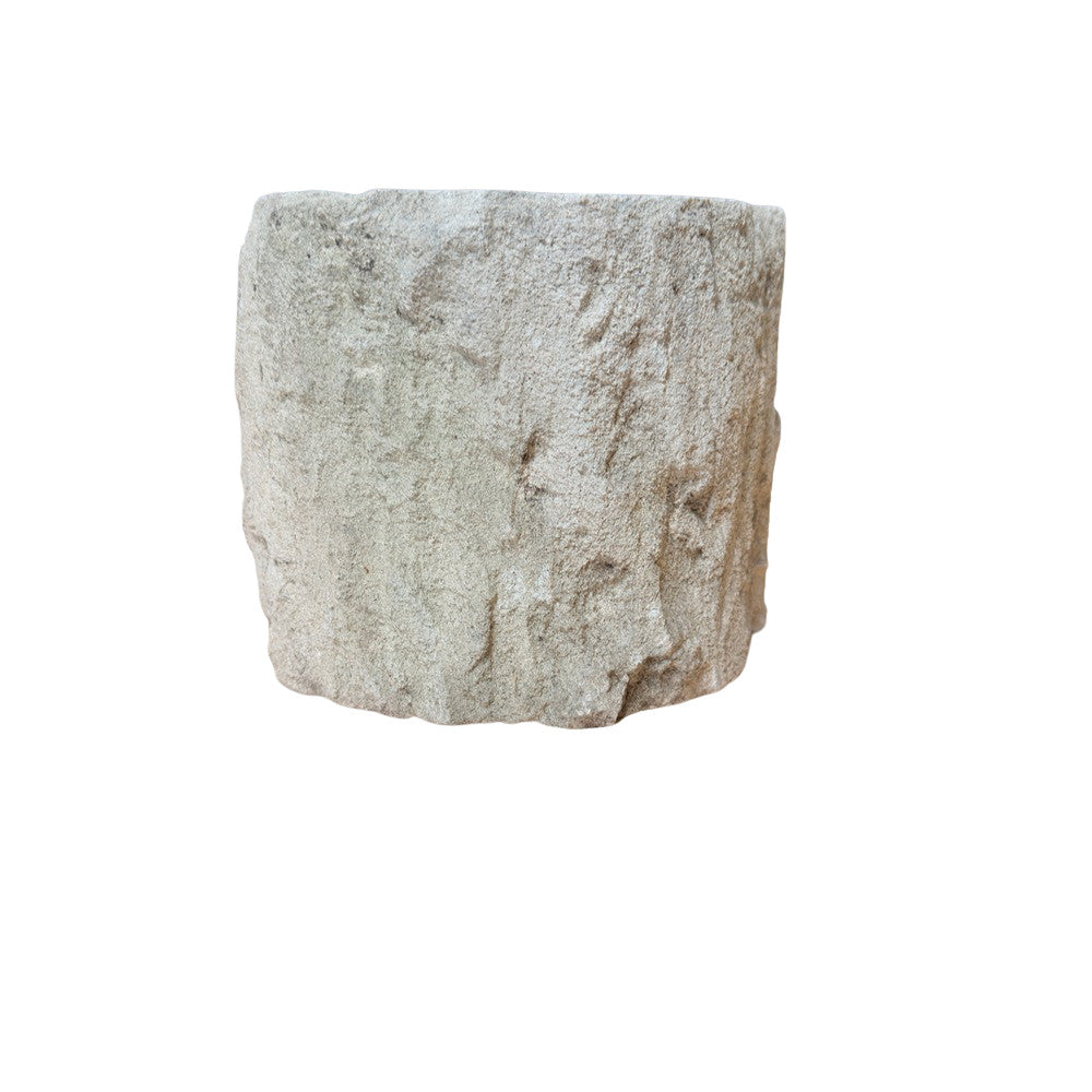 Indonesian Weathered Limestone Bowl - Berbere Imports