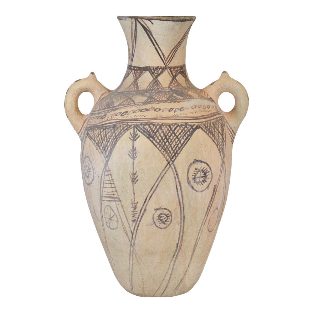 Moroccan Terracotta Earthen Ware Vase - Large - Berbere Imports