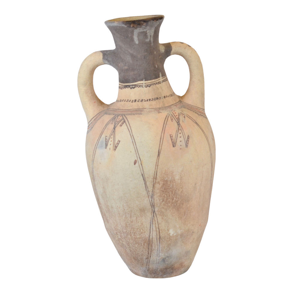 Moroccan Terracotta Earthen Ware Vase - Large - Berbere Imports