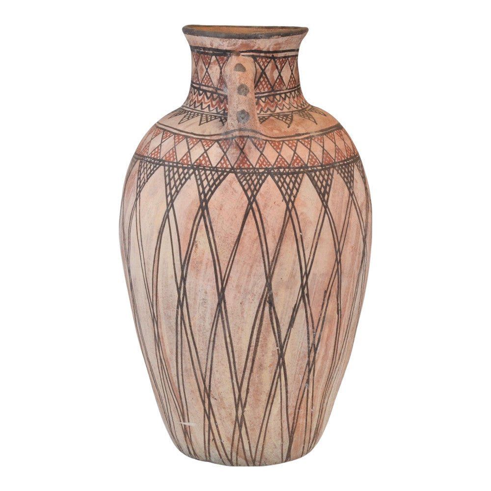 Moroccan Terracotta Earthen Ware Vase - Large - Berbere Imports