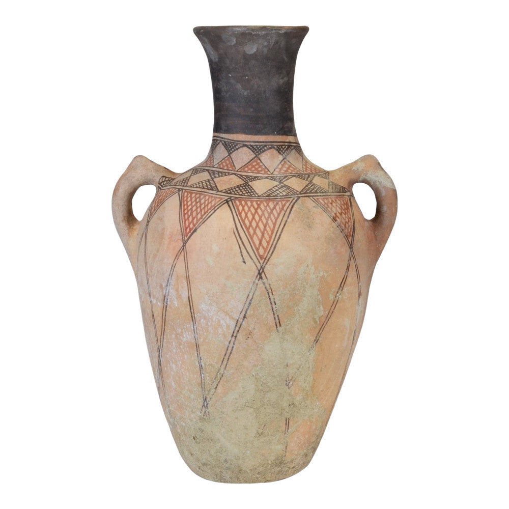 Moroccan Terracotta Earthen Ware Vase - Large - Berbere Imports