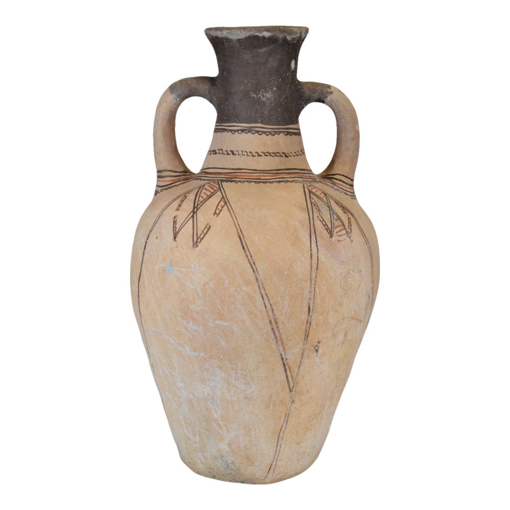 Moroccan Terracotta Earthen Ware Vase - Large - Berbere Imports