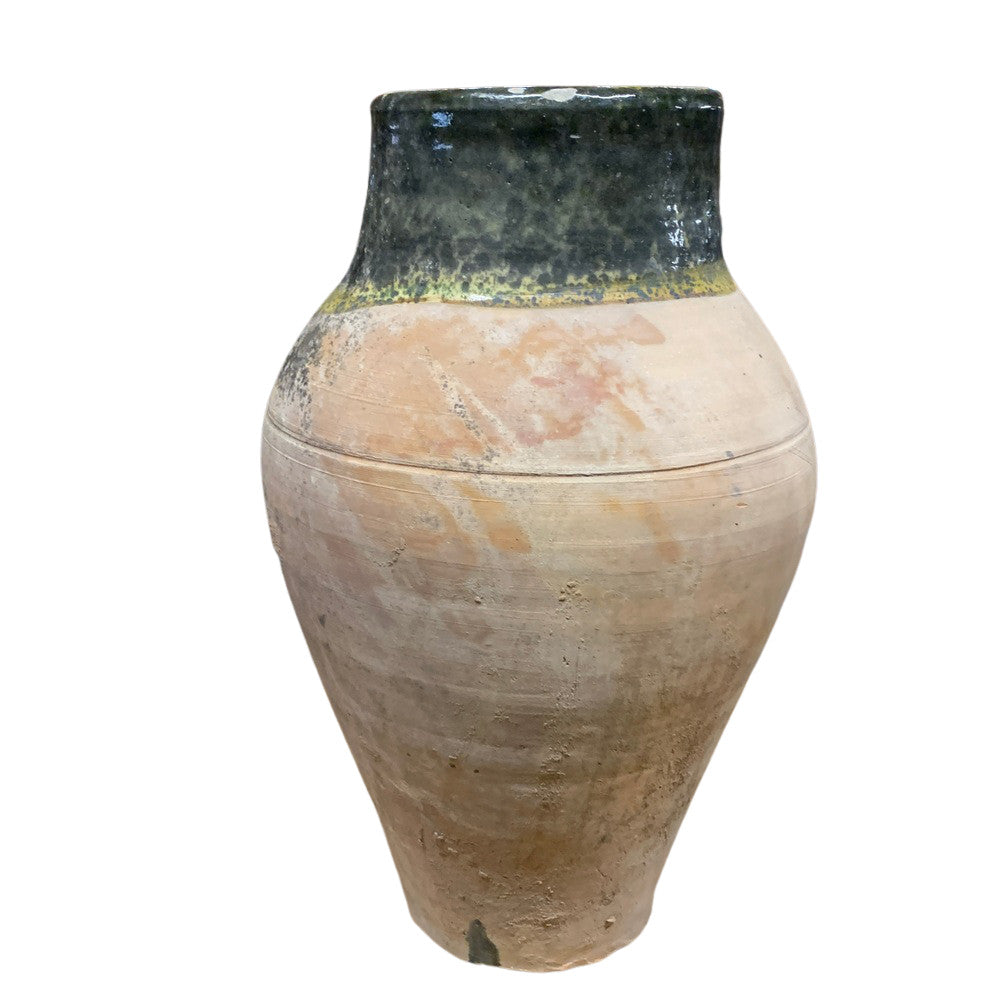 Vintage Turkish Terracotta Oil Jar - Berbere Imports