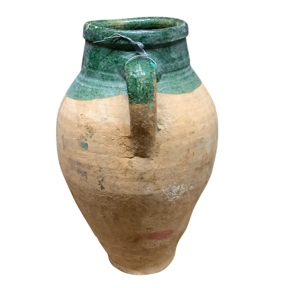 Vintage Turkish Terracotta Oil Jar - Berbere Imports