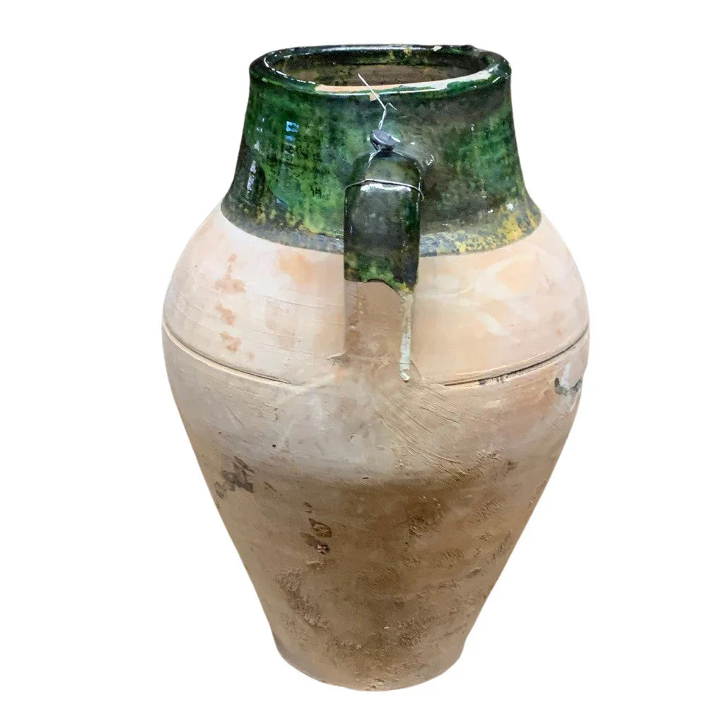 Vintage Turkish Terracotta Oil Jar - Berbere Imports