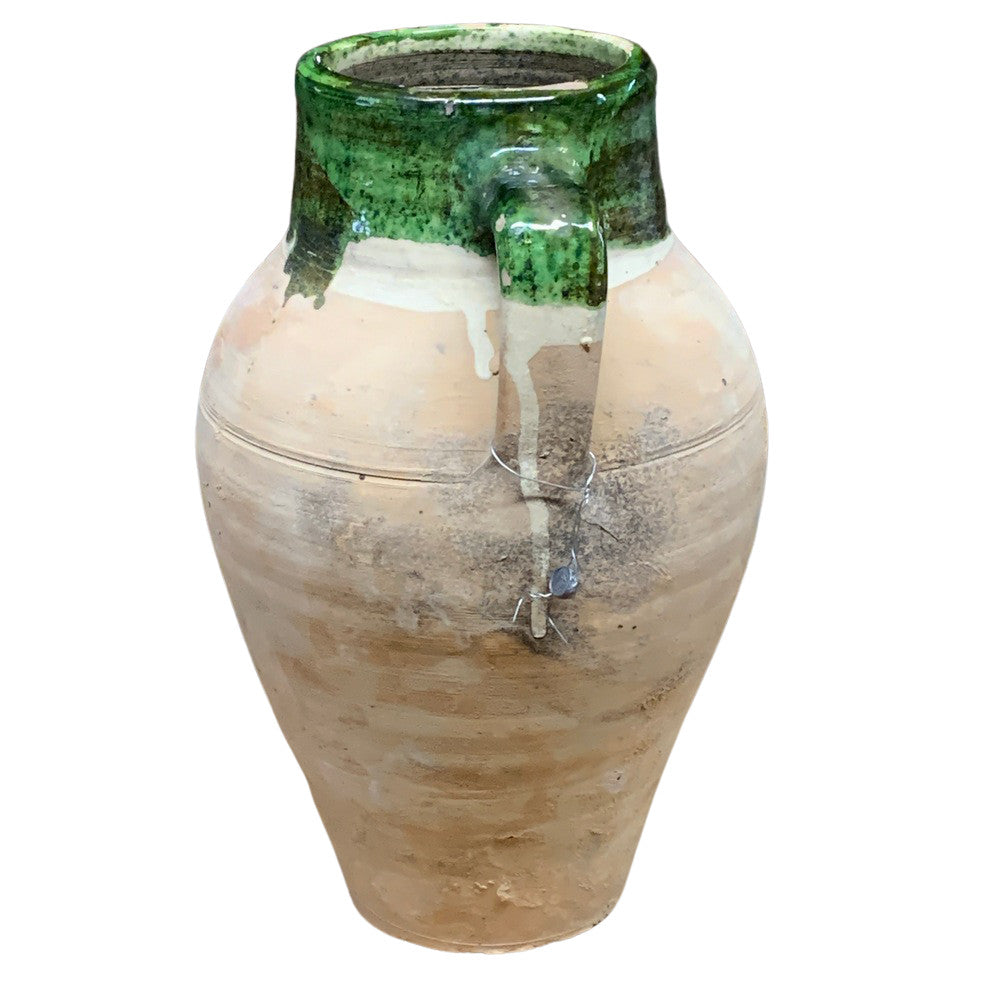 Vintage Turkish Terracotta Oil Jar - Berbere Imports